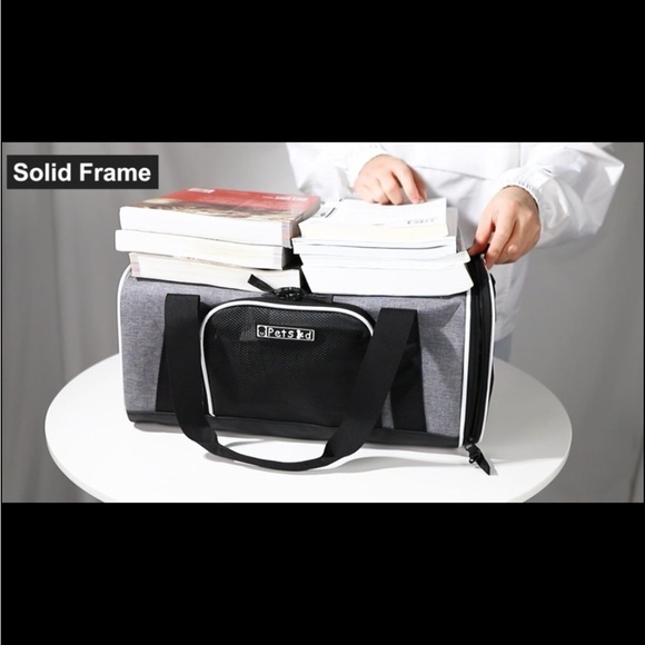 Petskd Pet Travel Carrier Bag for Small Dogs & Cats Airline’s Approved 17x11x9.5 - Picture 16 of 16
